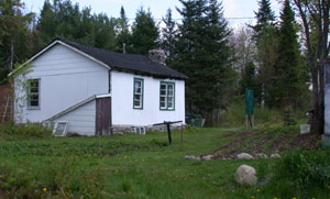 Le chalet blanc du 2579.
